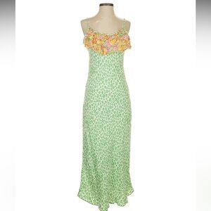 Target x Rixo Slip Green Midi Dress